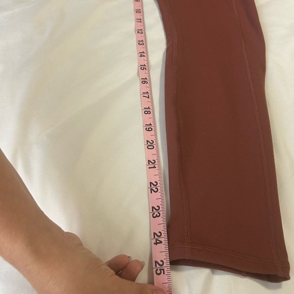 Fabletics PowerHold Leggings in Deep Burgundy/Rust - Picture 7 of 7